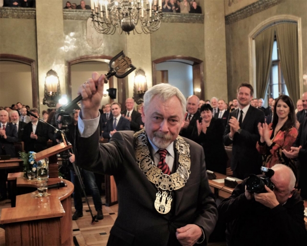 Prezydent Jacek Majchrowski złożył ślubowanie